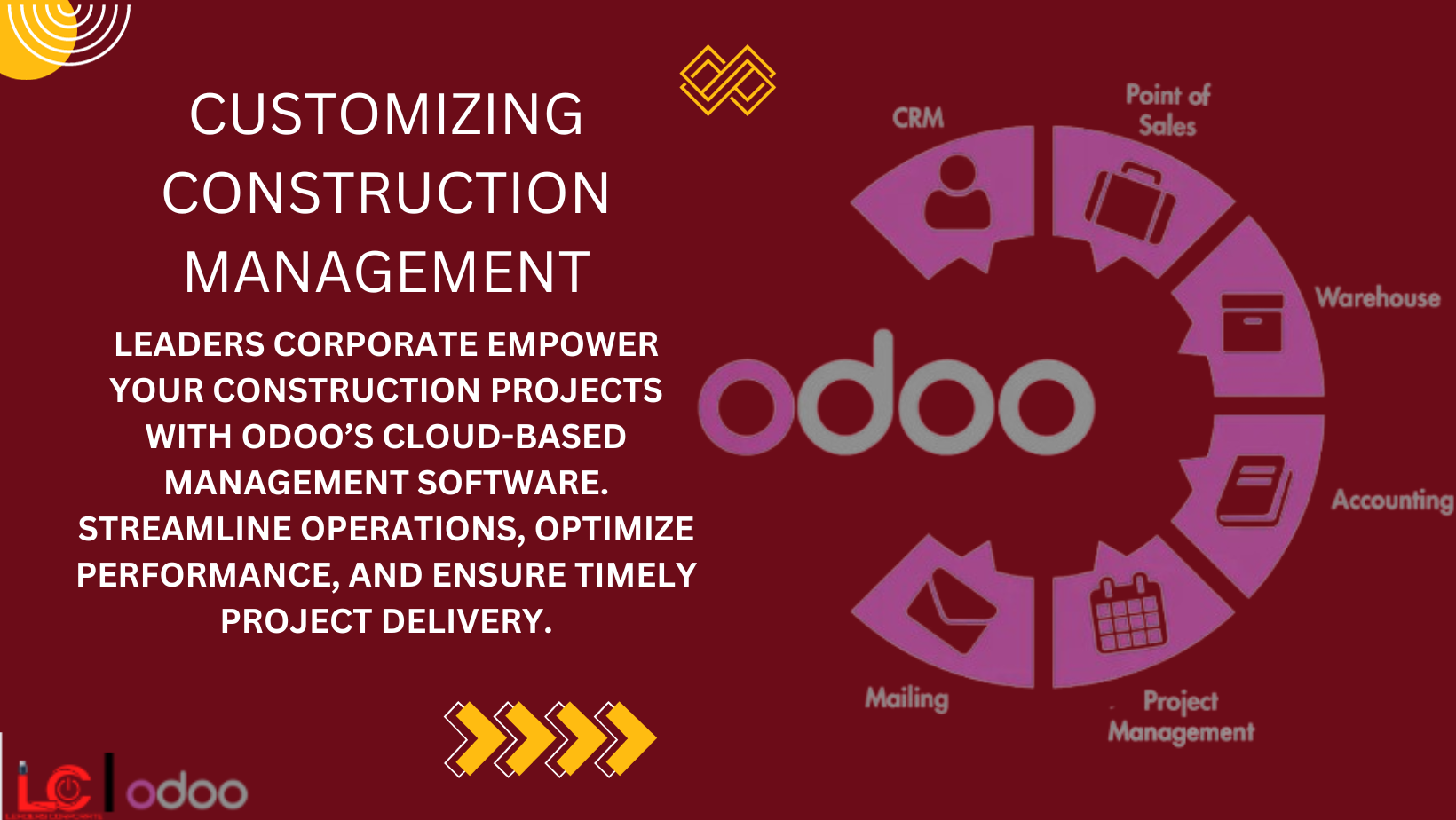 Odoo Construction Management Software